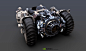 Omniverse Project - Desert Buggy, Gregor Kopka : Cool side project our team at NVIDIA did last year to test capabilities of our proprietary render engine Kit and Omniverse suite.
I was responsible for the designing and modeling of this buggy which was the