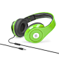 Sonic Wave Headphones Green