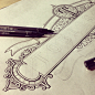 Drawings 2013/14 : A collection of drawings that I've stuck on Instagram over the last couple of years.