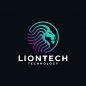 Lion head technology logo Premium Vector | Premium Vector #Freepik #vector #logo #abstract #technology #computer _品牌、logo_T2021412 #率叶插件，让花瓣网更好用_http://ly.jiuxihuan.net/?yqr=18186168#