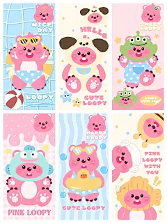 原创壁纸 | 可爱的小海狸Loopy