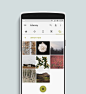 VSCO CAM in Material design : A conceptual redesign of the VSCO CAM app for Android.