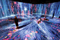 Universe of Water Particles, Transcending Boundaries | teamLab