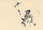 日本勝亦勇水墨功夫武术插画[54P] (44).jpg
