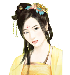 芯大大采集到【免扣】古女(黄色)