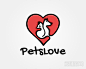 Pets Love爱宠物logo设计欣赏