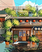 午后的街边小店
画师 Angela H ​ ​​​​