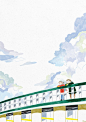 【韩国插画家Chassam（차쌈）的清新小插画】