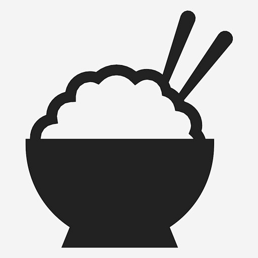 饭碗饱腹食图标_88ICON https://88icon.com 饭碗 饱腹 食 菜 筷 剁棍 吃 亚 米宝宝