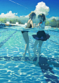 #オリジナル 夏 - potg（ぴおてぐ）的插画