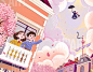 手绘插画 on Behance