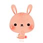 M2 | Pink Bunny Rabbit Stickers for iMessage : Animated Stickers for iMESSAGE. Pink Bunny Rabbit