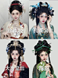 汉服妆造极限四选一，大家帮我看看哪个好看 - 小红书
