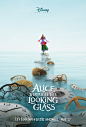 《爱丽丝梦游仙境2：镜中奇遇记》角色海报