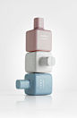 zara Fragrance perfume Fashion  women bottle glass color colorful container