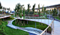 Counts Studio Bridge in Path Garden from Beijing Expo Garden Photograph.