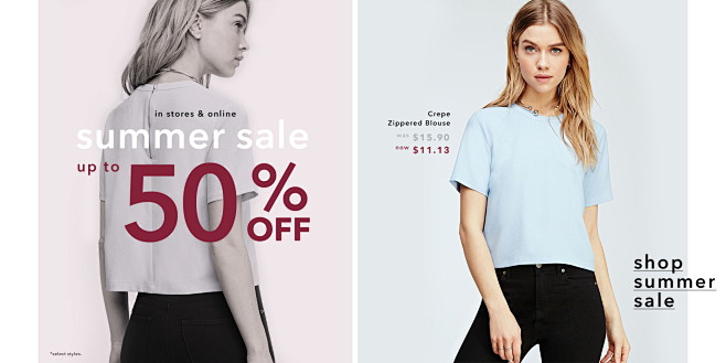 summer sale