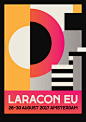 Laracon EU 2017 - Rebranding and campaign : Laracon EU is all about building the best technical products possible. The new campaign and identity is all about flexible building blocks and connection shapes. Together with a custom designed typeface and a bo