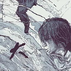 星爷的电影《功夫》绘画风格版海报。 by 波兰插画家Krzysztof Domaradzki ​​​​