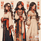 Ai服装设计/From小红书：天水落