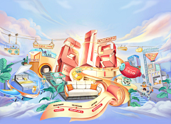 BChDaQi采集到手绘页面