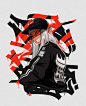 ILLUSTRATION  Character design  digital illustration concept art sketch artwork design Procreate Drawing  Graffiti