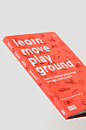 Learn-Move-Play-Ground Book Illustration on Editorial Design Served