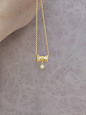 黄金和珍珠的碰撞， 小蛮腰珍珠项链 时尚与柔美的结合 独特设计，上身效果也是超美的 #5g黄金 #六福珠宝 #黄金 #黄金项链 #六福珠宝 #项链