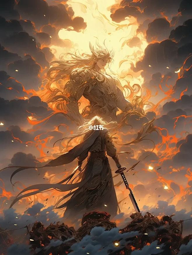 天神下凡-花瓣网