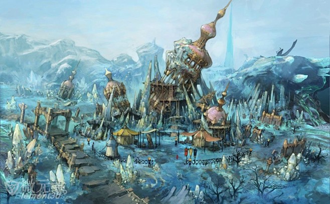 最终幻想14:重生之境设定集-设定画集-...
