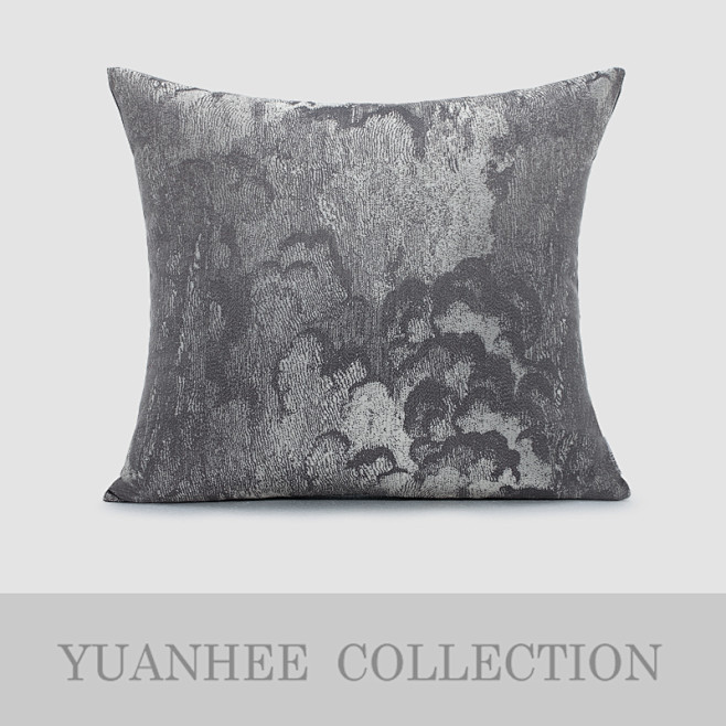 元熙壹品 现代/新中式样板房/沙发靠包/...