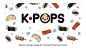 K·Pops-韩国街头食品标志和吉祥物设计 | Designer by Keshia Tinio