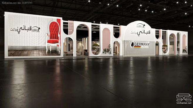 【Kabbani】展台设计分享 – 52展览设计-花瓣网