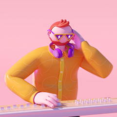 DoubleHaze采集到C4D