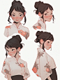 绘本风人物| Niji journey