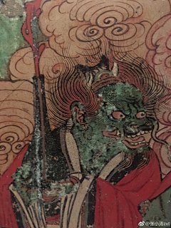 河北石家庄《毗卢寺》廟小气象大，一上午才三个参观，真是太奢侈了。明代壁画别有洞天，人迹罕至处有光茫。 ​​​​