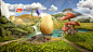 Lay's Arabia Website : Concept: THE LAND OF IRRESISTIBLITYThis is the story of a potato and its journey to becoming a Lay’s chip.It goes through various stages (washing, cutting, cooking, etc.) before gracefully falling inside a pack of chips.VIsit the si
