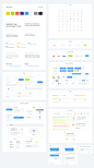Resource | UI/UX Tool for Web Services : 150 Perfect Handcrafted UI Components and Flowcharts. Sketch and Photoshop versions