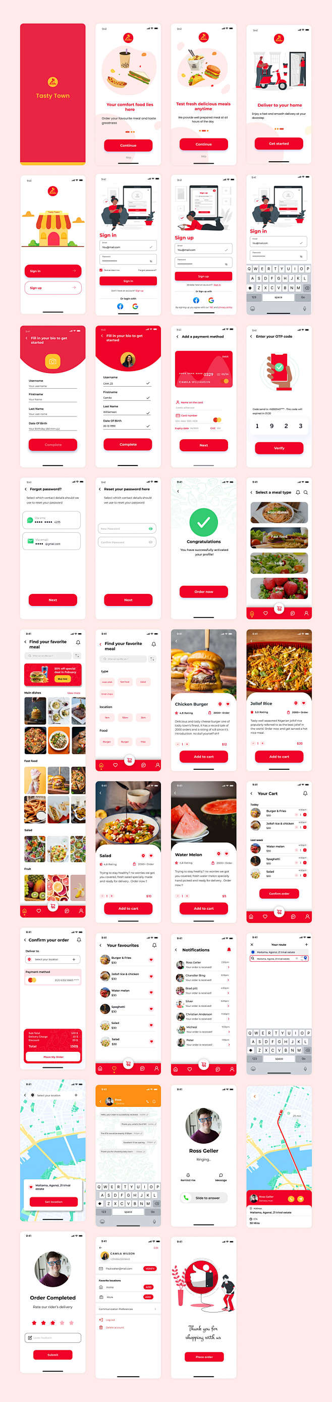 外卖外卖app送餐送餐APPUI设计ap...