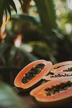 海南红心冰糖木瓜水果图片