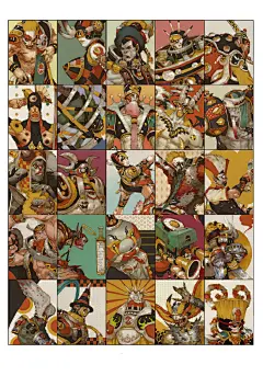 今天8月17日是农历的七月十五，道教称为中元节，佛教称为盂兰节，现民间俗称为鬼节。因为对鬼的好奇和畏惧，从古至今都有着许许多多的画家去将那些鬼神的画面描绘出来，也随着时间的推移，风格和种类越来越多~~ 在今天我要推荐的画师是 中国的@蚂蚁八手王 ，作品有着浓浓的浮世绘的影子和独特性~~听说...展开全文c