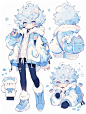 OC｜服设❄️冬装上新，降温了该穿厚衣服啦