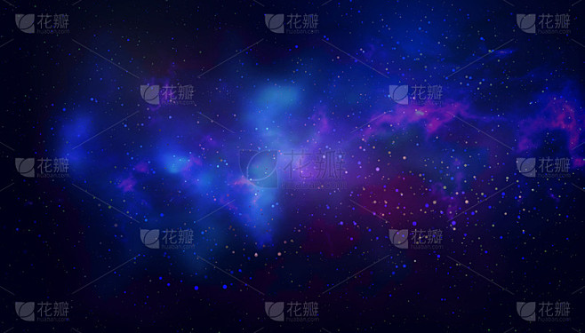 太空,色彩鲜艳,星星,矢量,背景,绘画插...