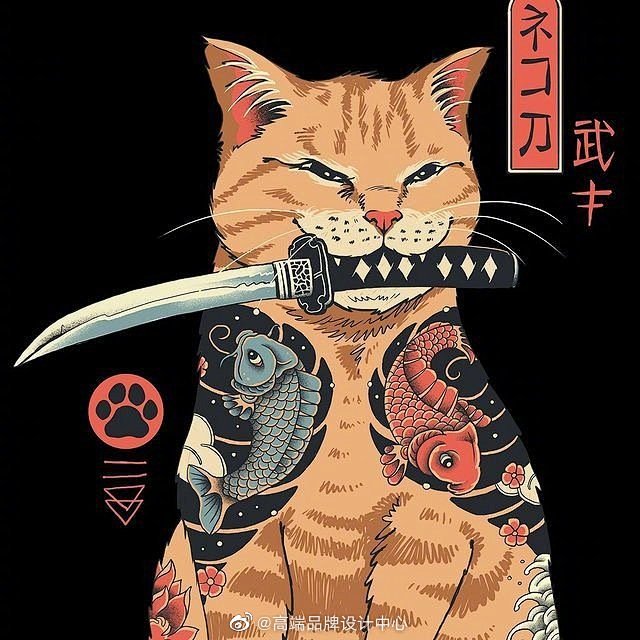 日本武士猫系列，好酷！

via：菲律宾...