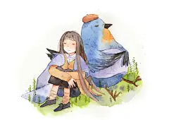 -插画家园-插画家园2014水彩-插画家园眯眯眼肥啾系列~~:D-插画家园