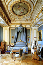 Bedroom of the Duchesse d’Aumale ~ Château de Chantilly, France.