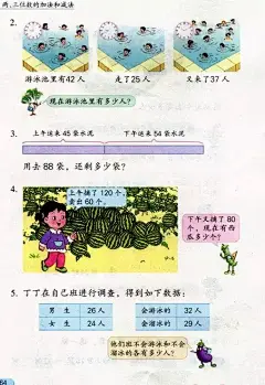 【寒假预习】苏教版二年级数学下册教材电子课本（高清版 ） : 点上方蓝字i小学奥数可加关注上网课、下资料、数学学习好帮手关注i小学奥数微信公号长按二维码--识别二维码