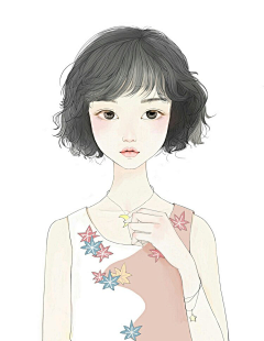 野生妖采集到插画