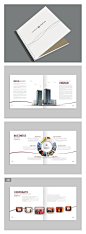 银海万象集团-金融投资保险-案例展示-宣传册设计，画册设计，三合设计