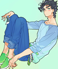 jo↗jo↘六旬鬼采集到61jojo的奇妙冒险pixiv p站画师:とじょさか